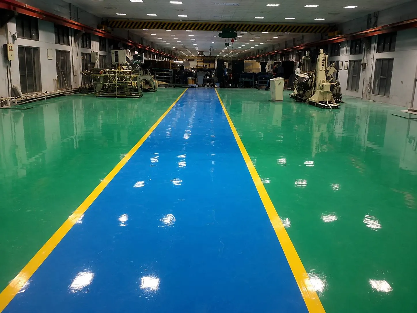 Industrial epoxy flooring installation, Melbourne