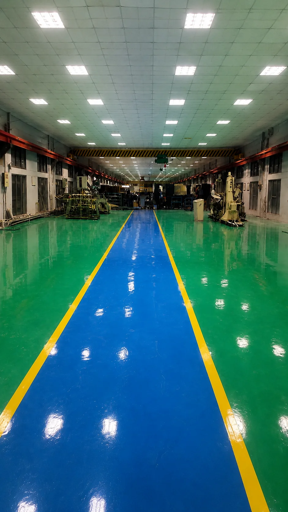 Industrial epoxy flooring installation, Melbourne